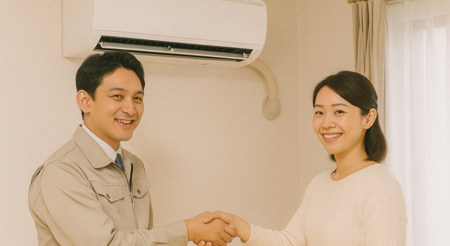 完成・アフターフォロー